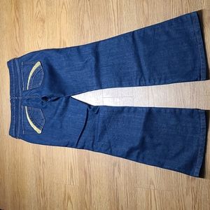 THE DIVA FLARE OLD NAVY DENIM BLUE JEANS 8